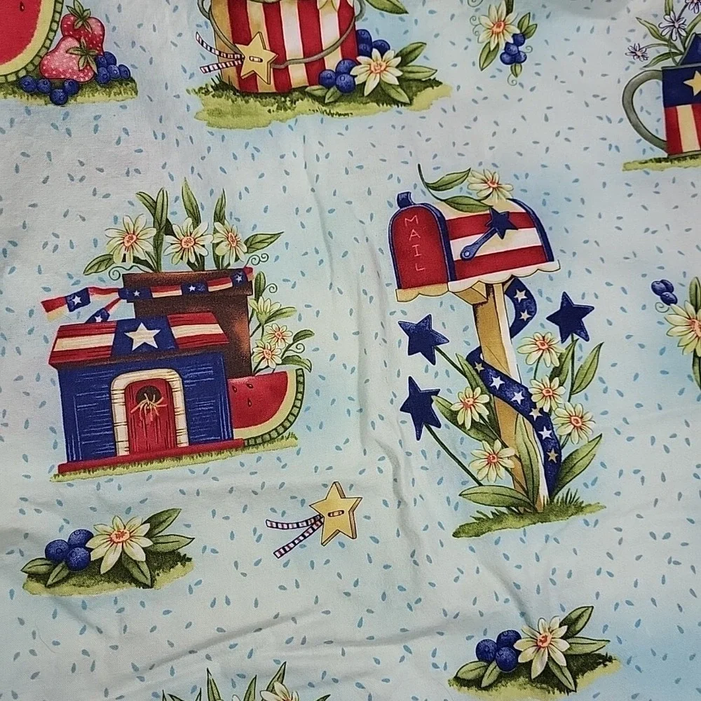 Summer Patriotic 4th Of July Pillowcases Pillow Shams Handmade Lot Of 4 29